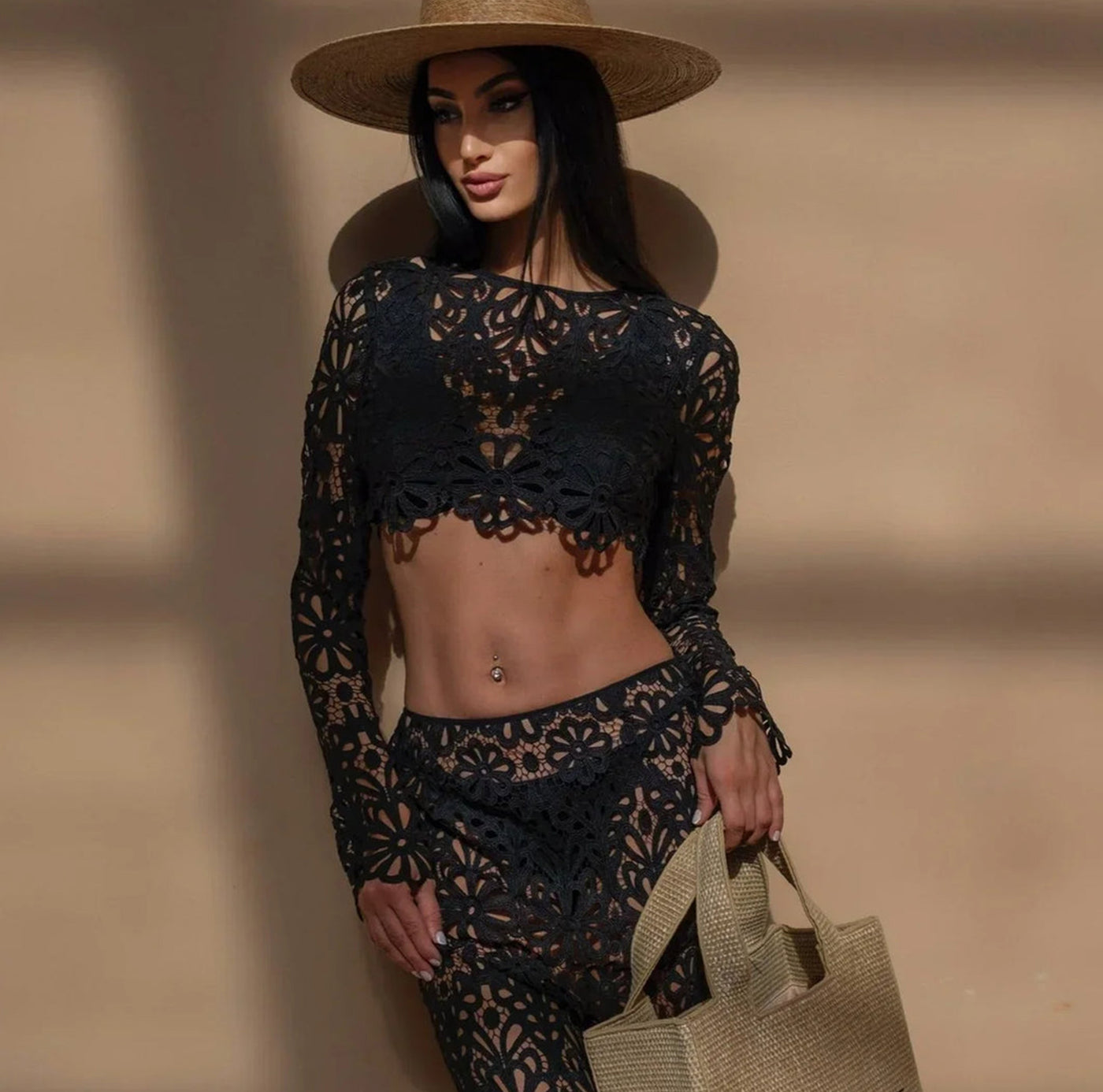 Aubriella™ | Completo Wrap a Maniche Lunghe