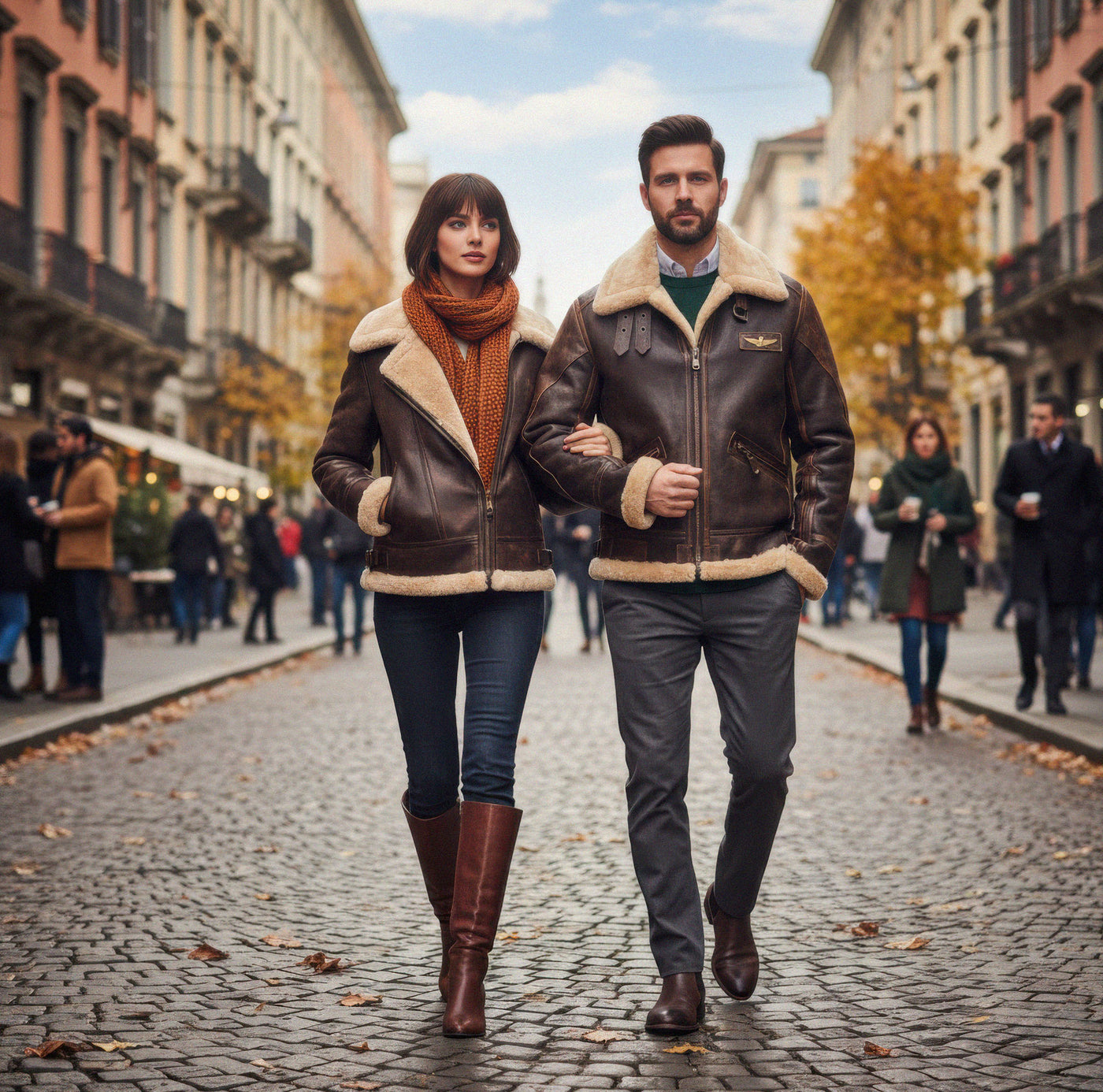 Vittore™ | Giacca Aviator di Lusso