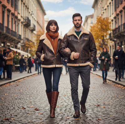 Vittore™ | Giacca Aviator di Lusso
