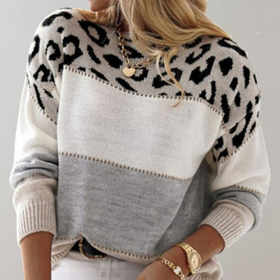 Cléa™ | Maglione leopardato chic – elegante e raffinato