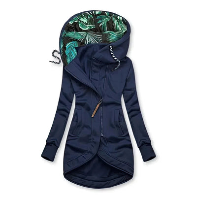 Elena™ | Cappotto invernale lungo asimmetrico
