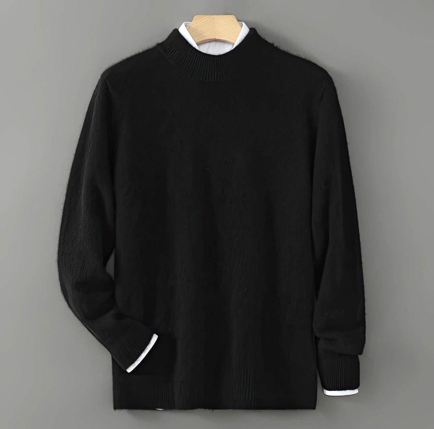 Vittoria™ | Maglione in puro cashmere con colletto alto