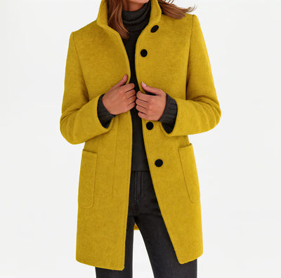 Alessia™ | Cappotto da donna con colletto alto