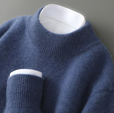 Vittoria™ | Maglione in puro cashmere con colletto alto