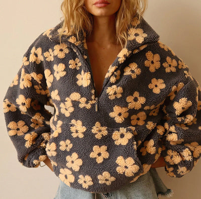 Lotte™ | Maglione con stampa floreale