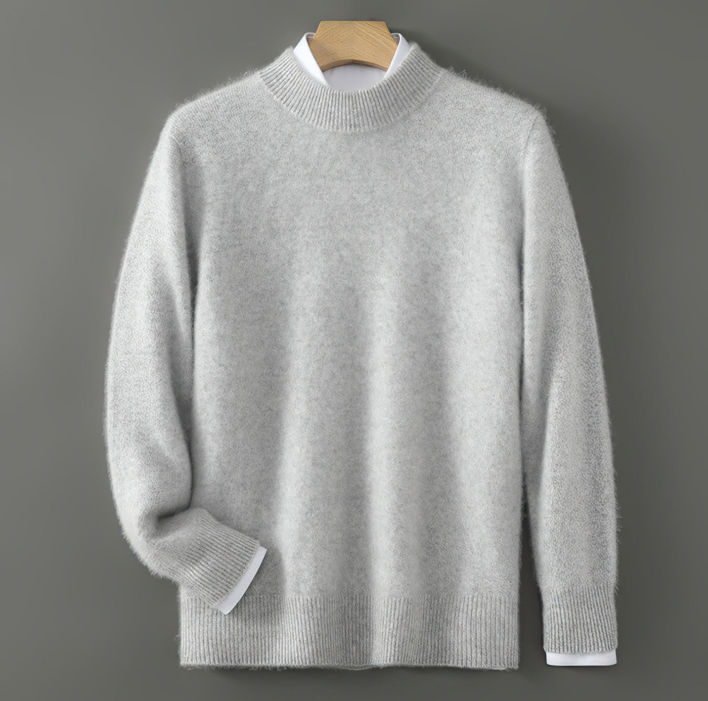 Vittoria™ | Maglione in puro cashmere con colletto alto