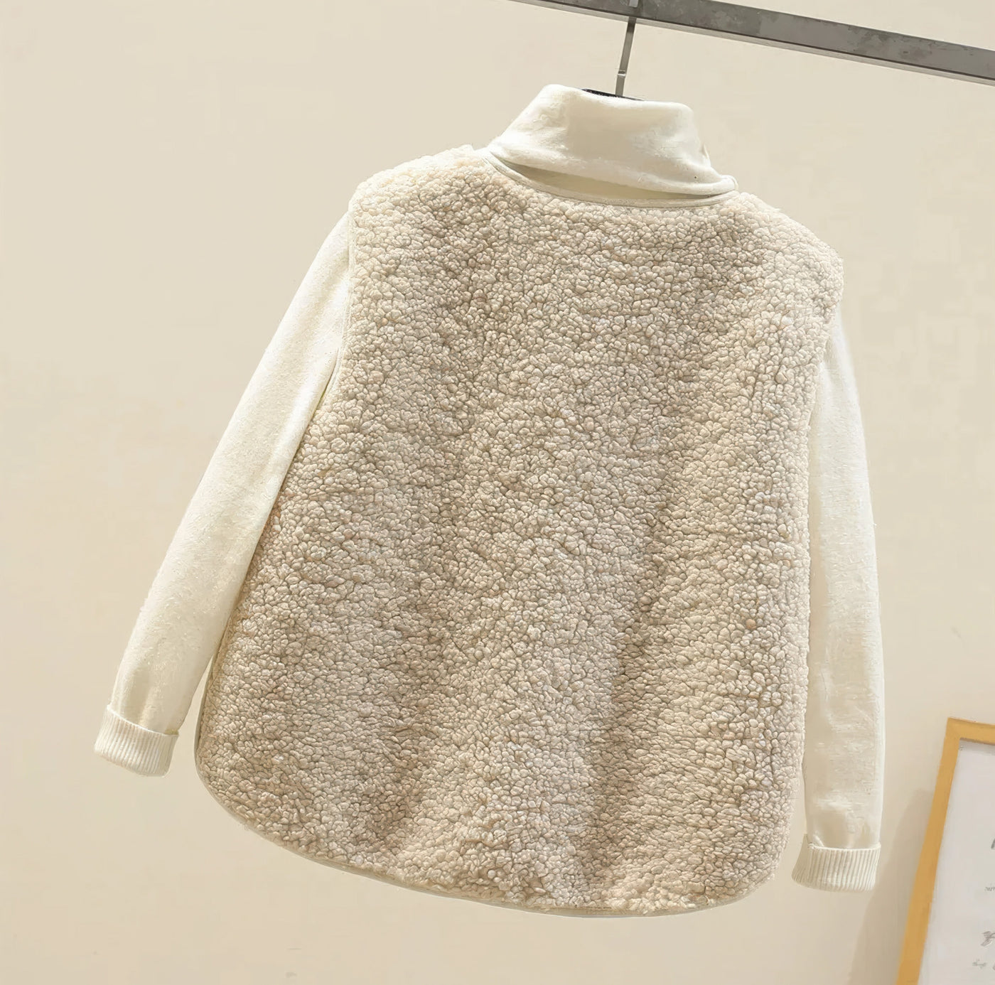 Aria™ | Gilet Teddy Morbido e Chic